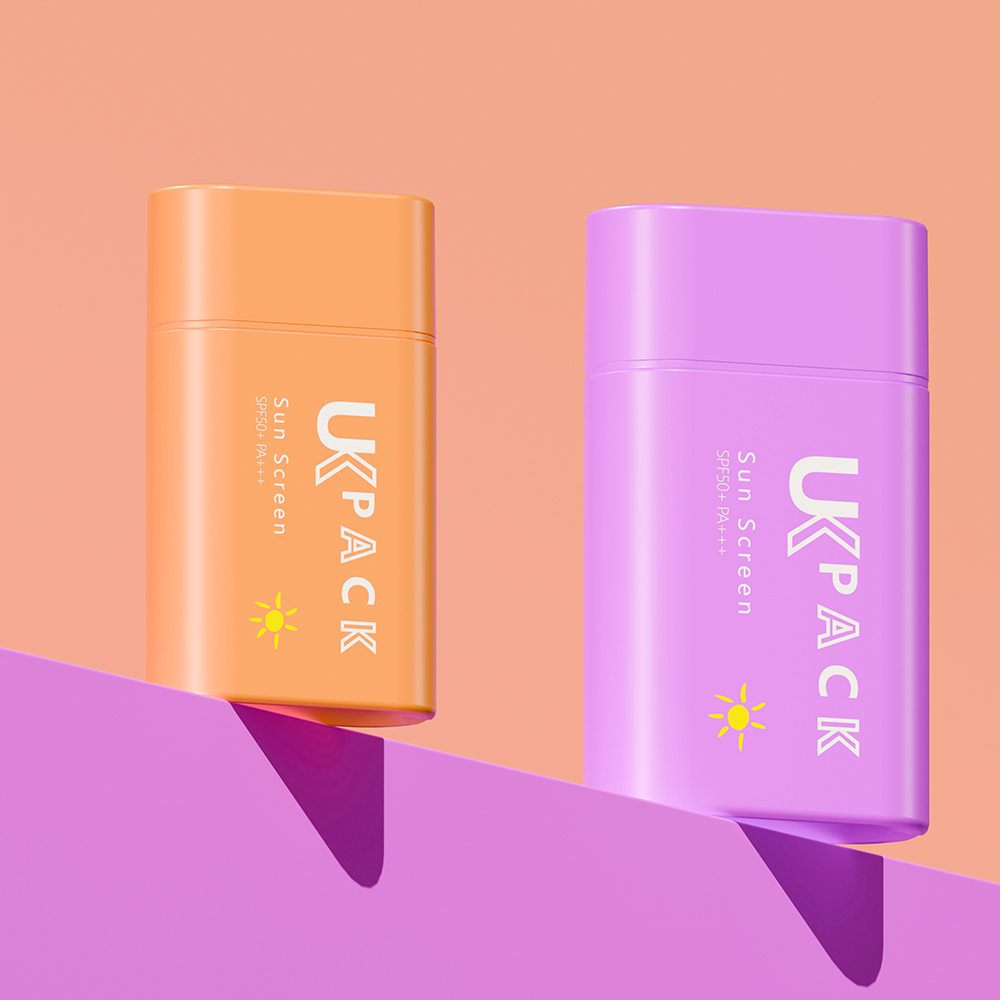 30ml 50ml sunscreen bottle orange sunscreen bottle sunscreen yellow bottle PE sunscreen bottle 2025 new item