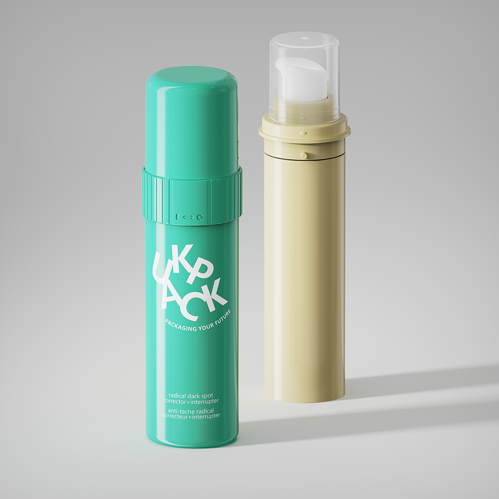 Refillable PP Airless Lotion Cream Pump Bottle 30g 50g