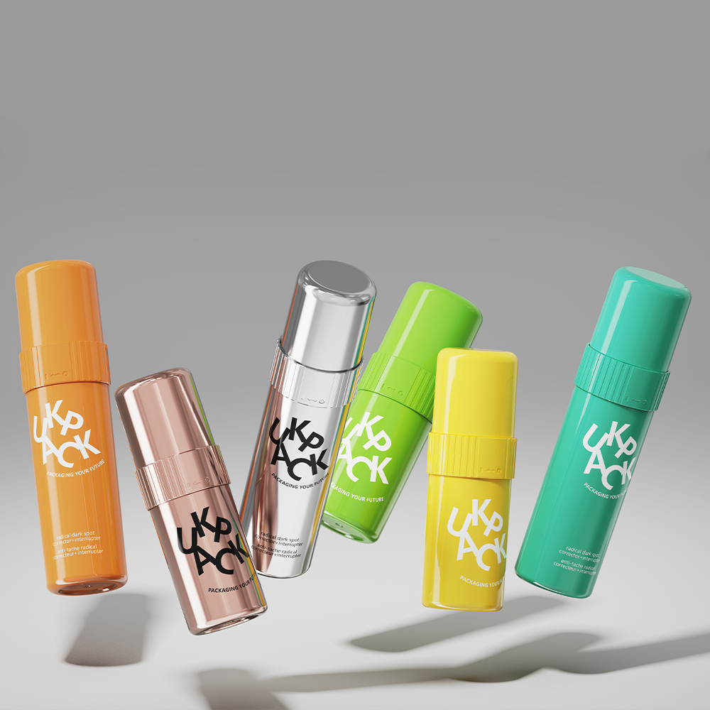 Refillable PP Airless Lotion Cream Pump Bottle 30g 50g