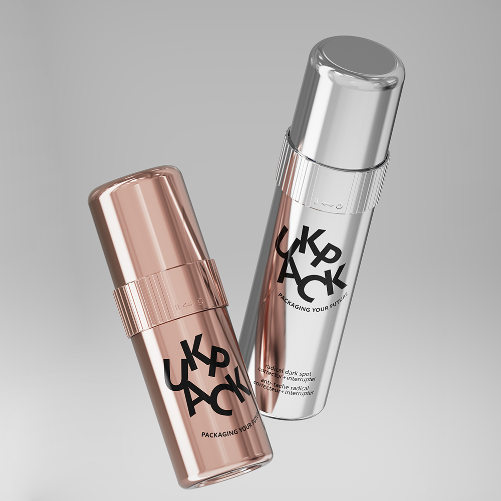 Refillable PP Airless Lotion Cream Pump Bottle 30g 50g