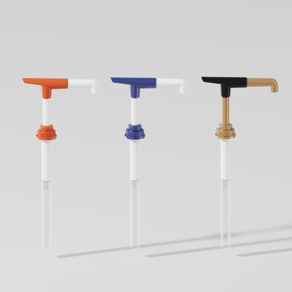 15ml-30ml 38-400 Plastic Syrup Pump Dispenser Food Grade Custom Logo UKM30