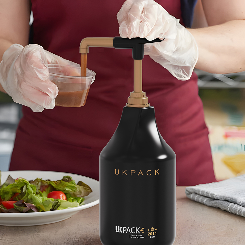 15ml-30ml 38-400 Plastic Syrup Pump Dispenser Food Grade Custom Logo UKM30