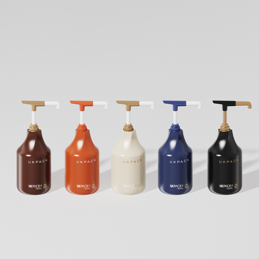 15ml-30ml 38-400 Plastic Syrup Pump Dispenser Food Grade Custom Logo UKM30