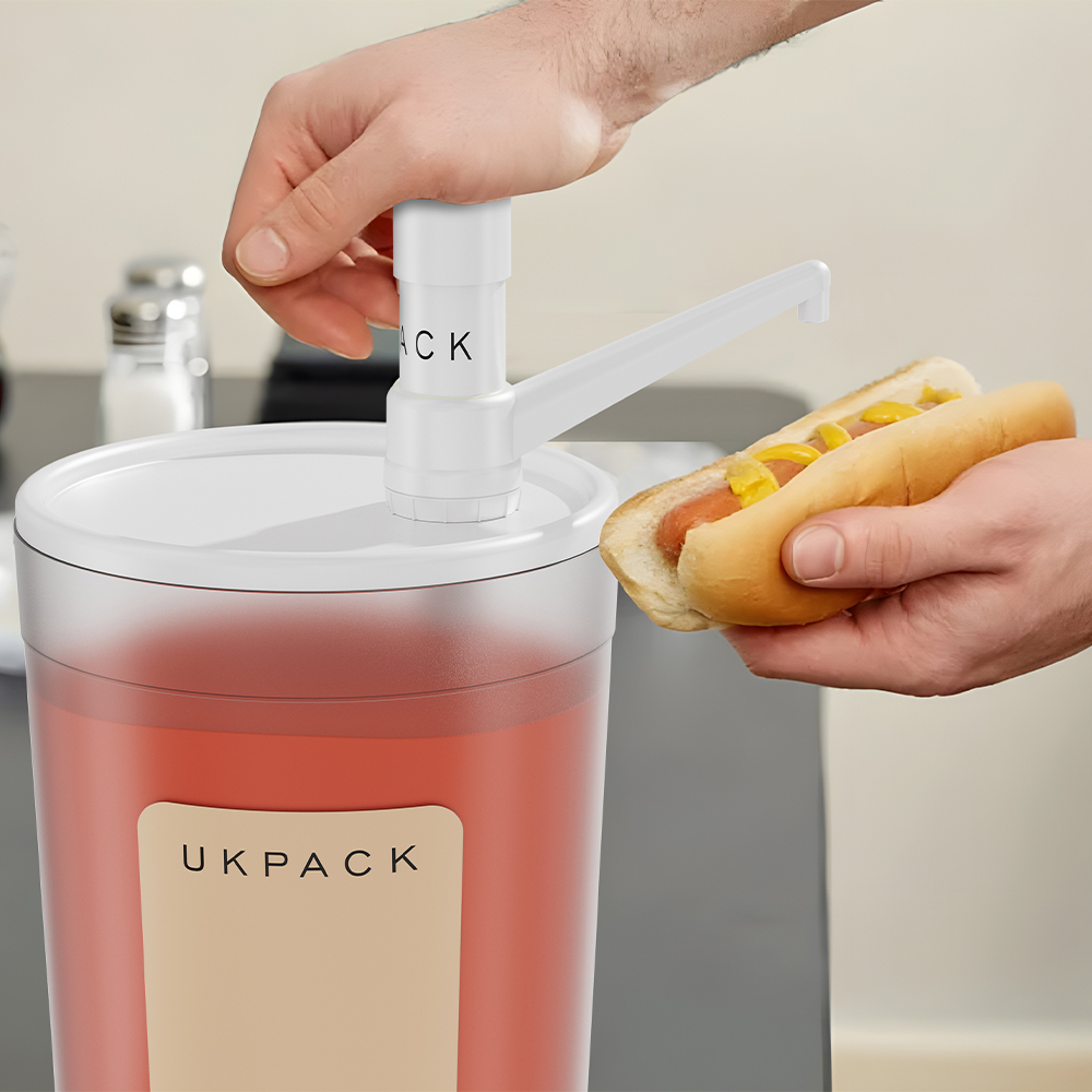 10ML  15ML  25ML   30ML Plastic Sauce Dispenser Pump tomato sauce pump