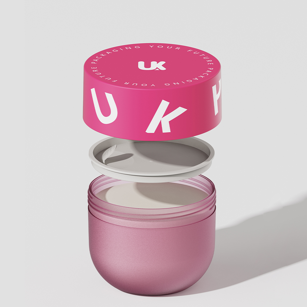 Cute 100g 240g PP  Cream Jars hair mask container