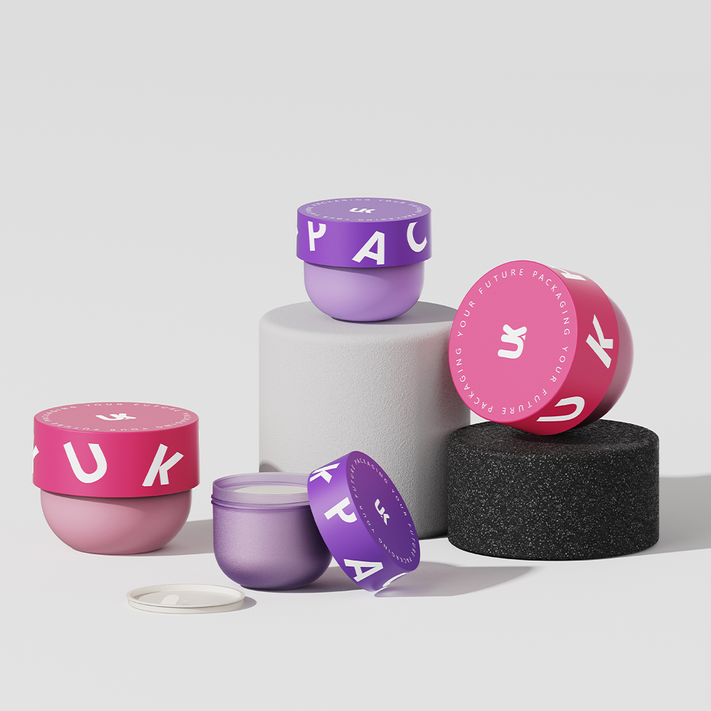 Cute 100g 240g PP  Cream Jars hair mask container