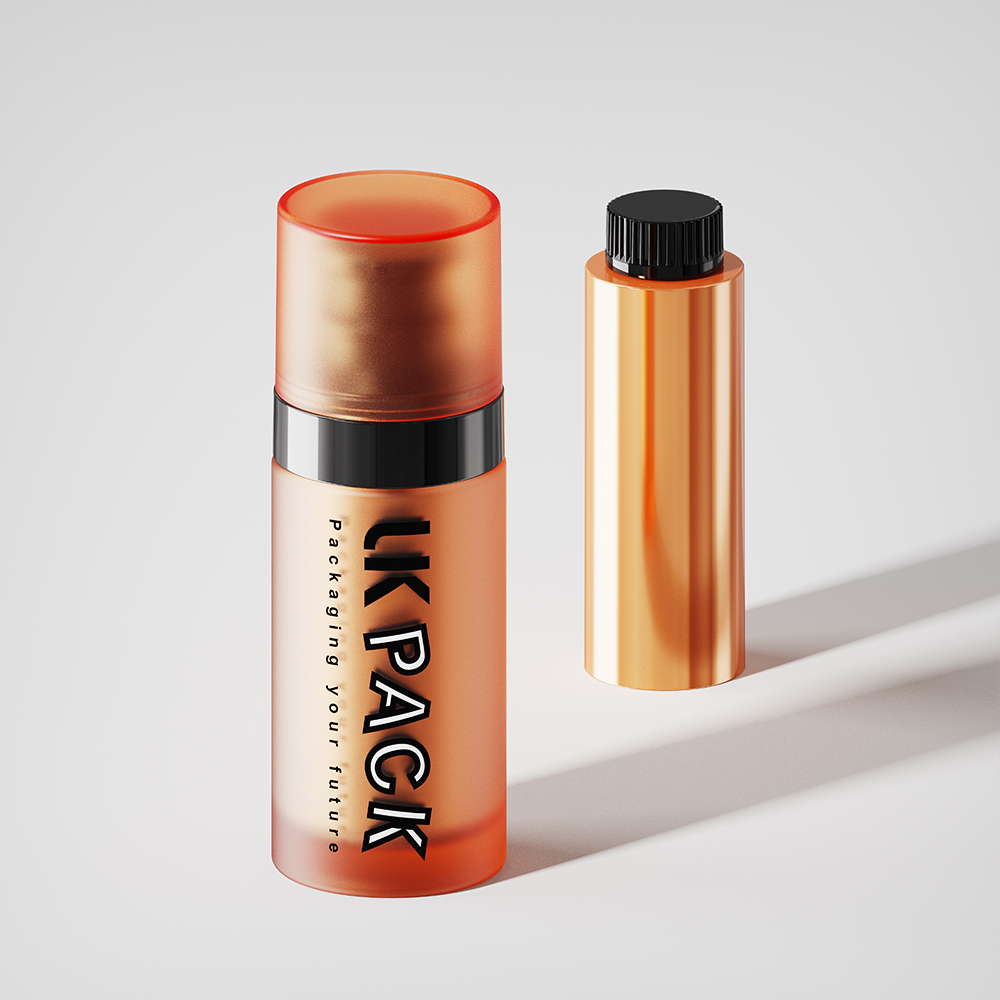 glass airless pump bottles refillable empty airless pump bottle 30g 50g