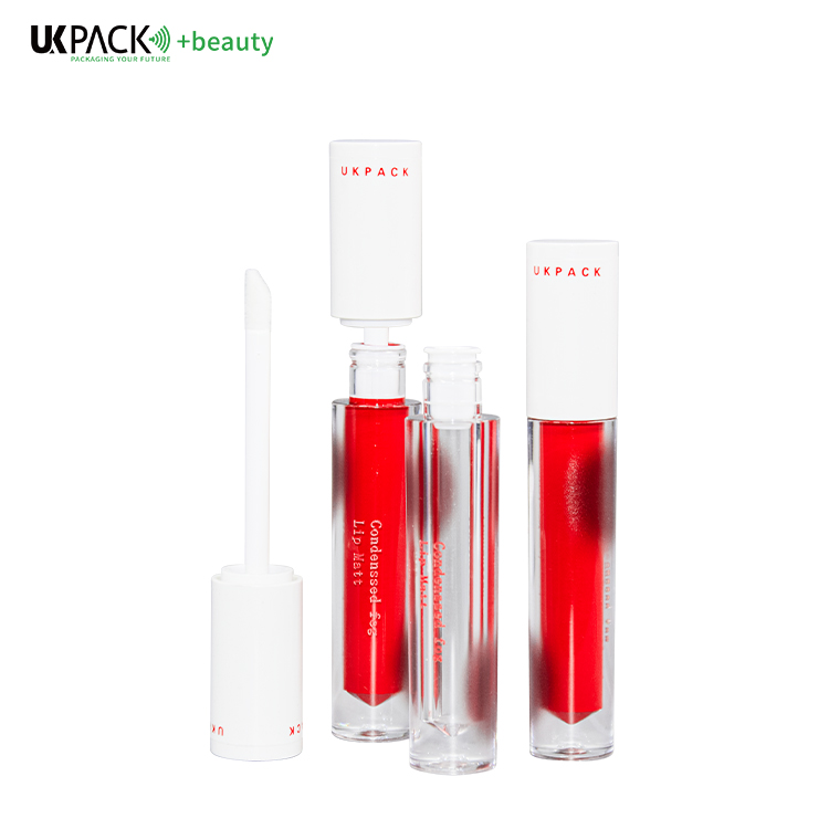 2ml PETG Bottle ABS Cap PP Brush Lip Glazed Bottle Cosmetic Packaging
