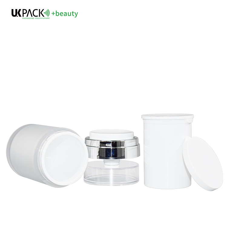 100g Replaceable PP Inner PMMA Outer Airless Jar Lotion Face Cream Jar