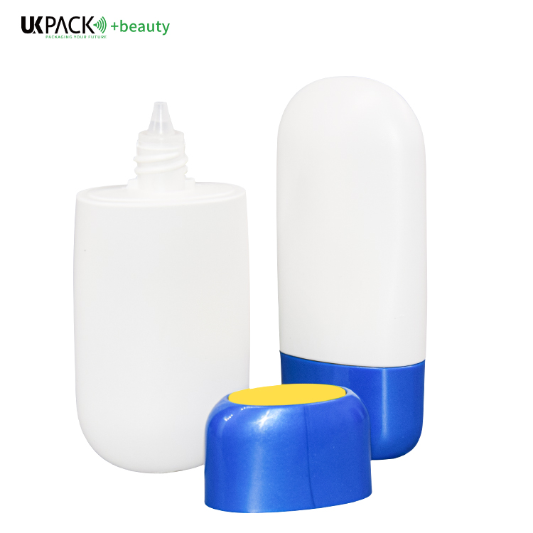 50ml sunscreen bottle abbreviation PE mini sunscreen bottles UKL33F