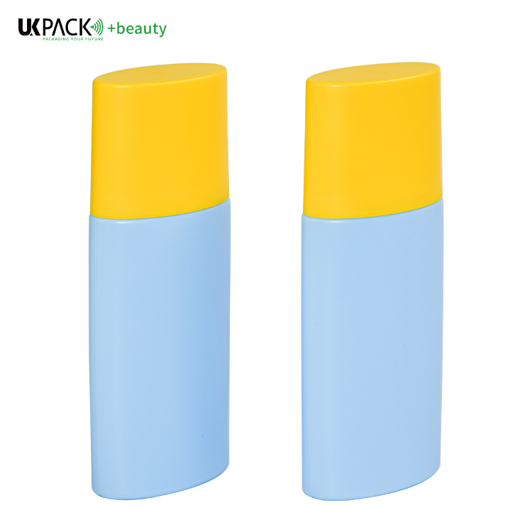 50ml Customized Color And Logo PE Sunscreen Bottle Skin Care Packaging UKL33A