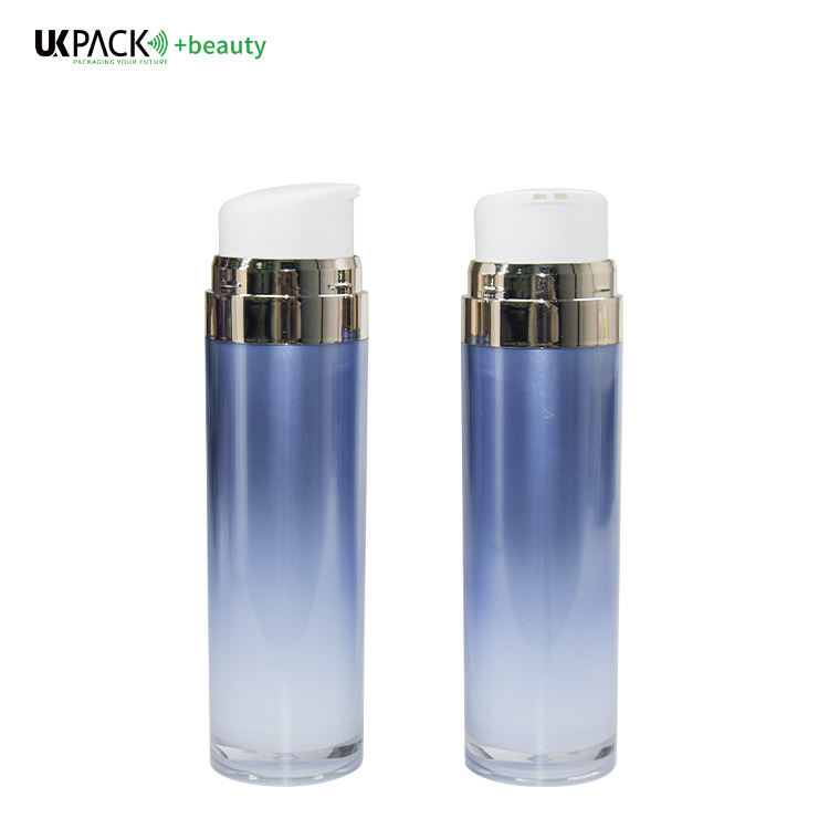 50ml + 50ml PMMA Double Tube Essence Bottle Lotion Pump Bottle UKL10F