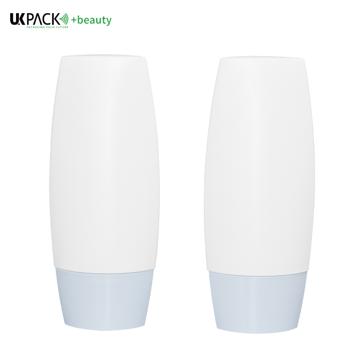 50ml PE Customized Sunscreen Bottle Lotion Hand Cream Bottle Skin Care Packaging UKL33C