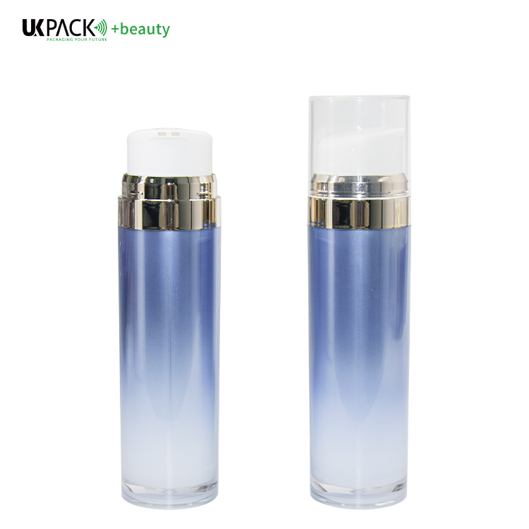 50ml + 50ml PMMA Double Tube Essence Bottle Lotion Pump Bottle UKL10F