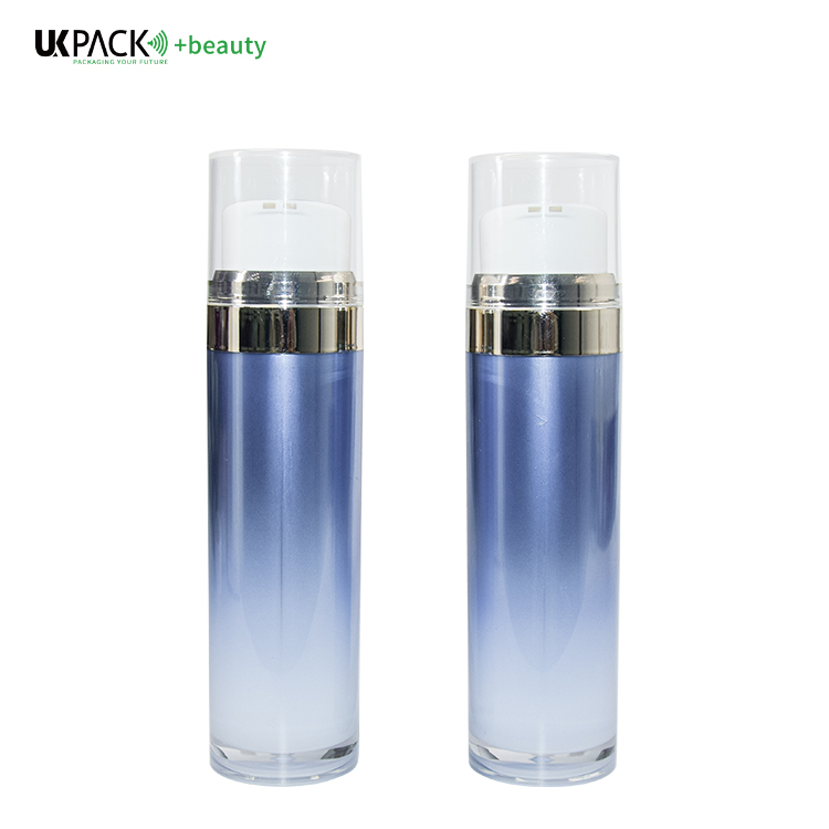 50ml + 50ml PMMA Double Tube Essence Bottle Lotion Pump Bottle UKL10F