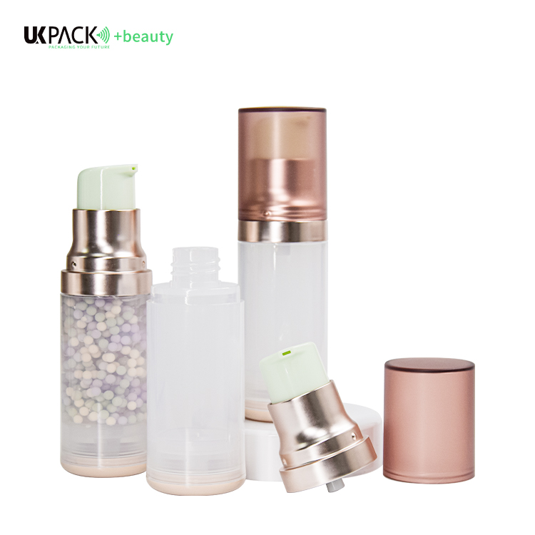 30ml PET Airless Lotion Bottle Skin Care Packaging Lotion Essence Suncreen Bottle UKA81