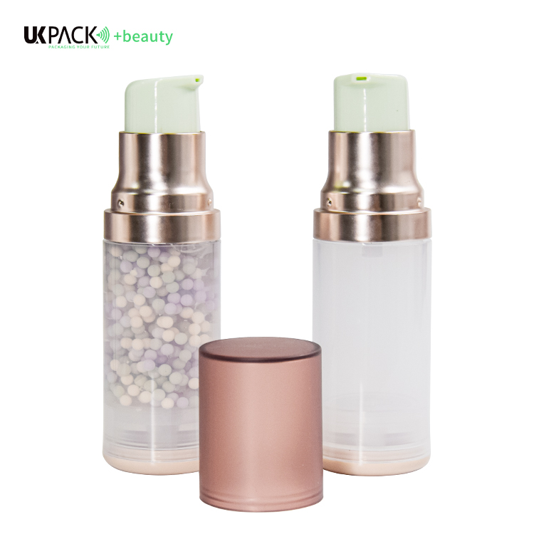 30ml PET Airless Lotion Bottle Skin Care Packaging Lotion Essence Suncreen Bottle UKA81