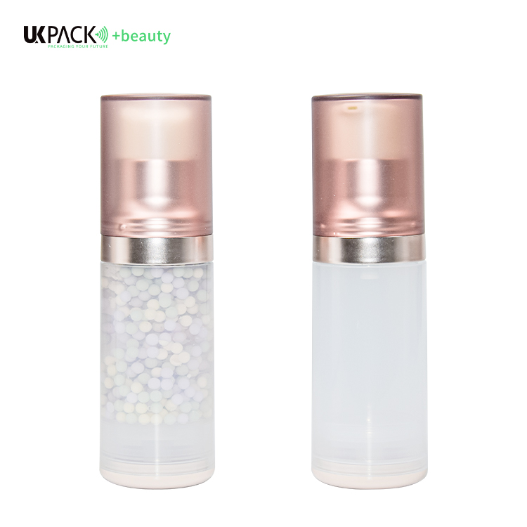 30ml PET Airless Lotion Bottle Skin Care Packaging Lotion Essence Suncreen Bottle UKA81