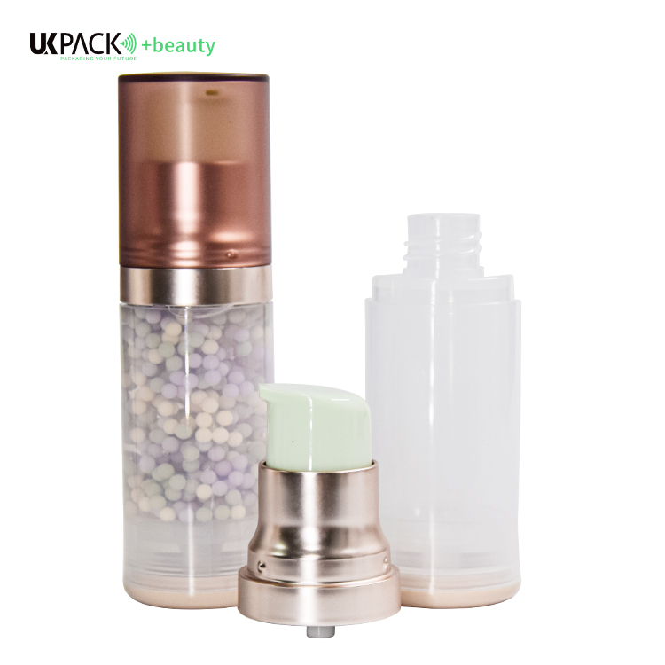 30ml PET Airless Lotion Bottle Skin Care Packaging Lotion Essence Suncreen Bottle UKA81