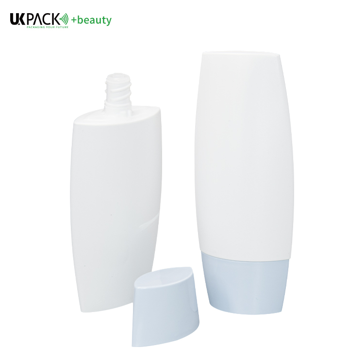 50ml PE Customized Sunscreen Bottle Lotion Hand Cream Bottle Skin Care Packaging UKL33C