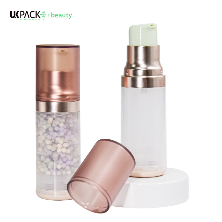 30ml PET Airless Lotion Bottle Skin Care Packaging Lotion Essence Suncreen Bottle UKA81