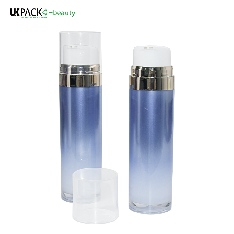 50ml + 50ml PMMA Double Tube Essence Bottle Lotion Pump Bottle UKL10F