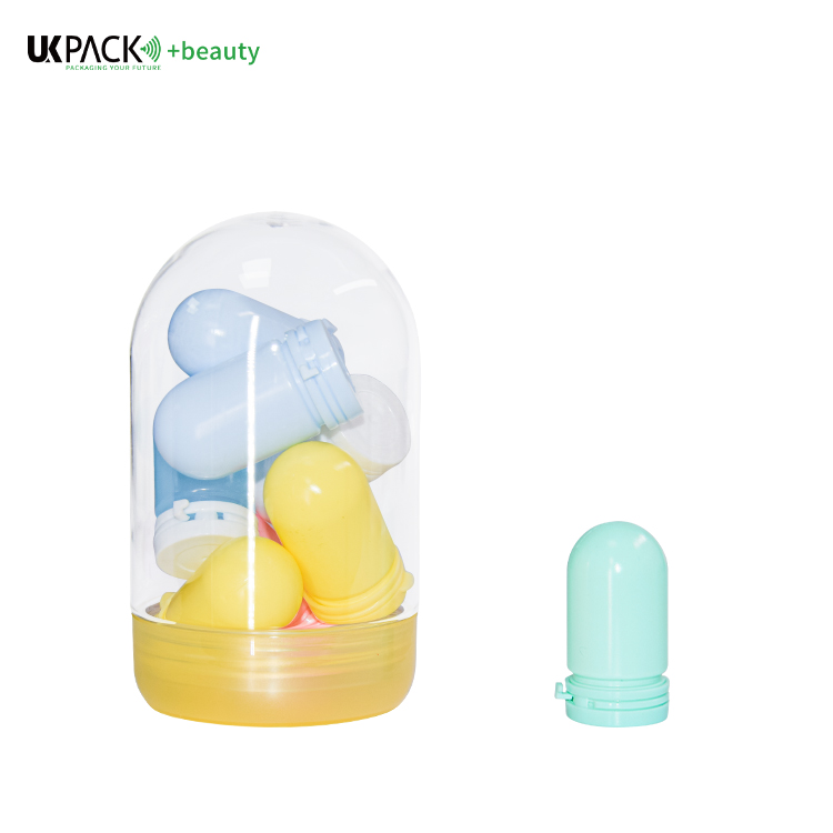 10ml Disposable Travel-Size Cleansing Oil Bottles | Leak-Proof Flip Top Capsule Packaging for Makeup Remover
