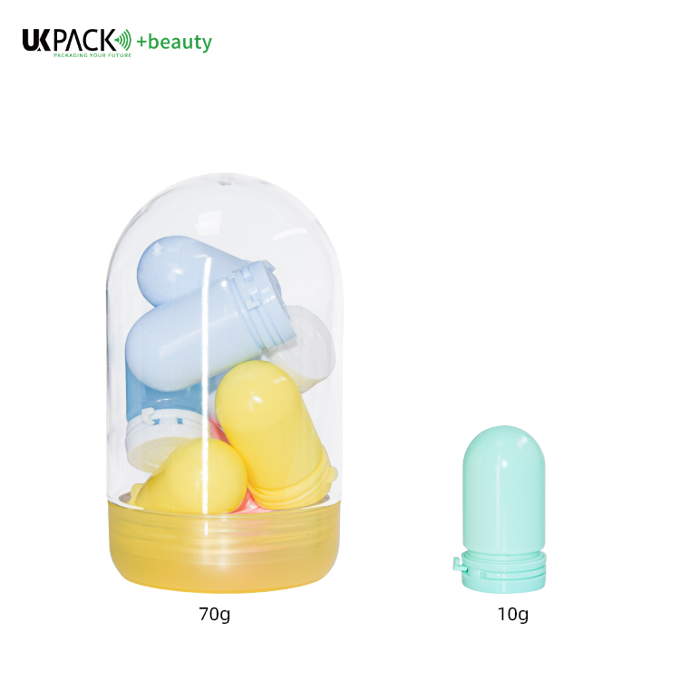 10ml Disposable Travel-Size Cleansing Oil Bottles | Leak-Proof Flip Top Capsule Packaging for Makeup Remover
