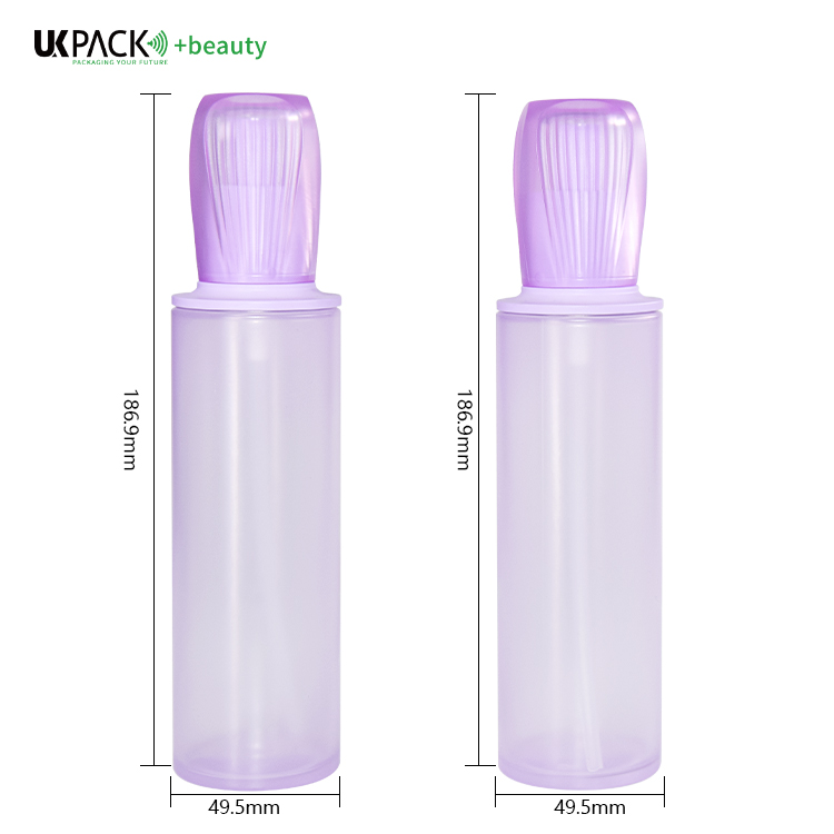 Luxury cosmetics packaging for Essence Water 170ml PETG bottle