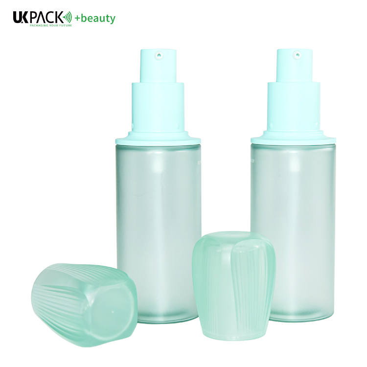 120ml Customized Color And Logo Essence Bottle Skin Care Packaging Lotion Pump Bottle UKL32B