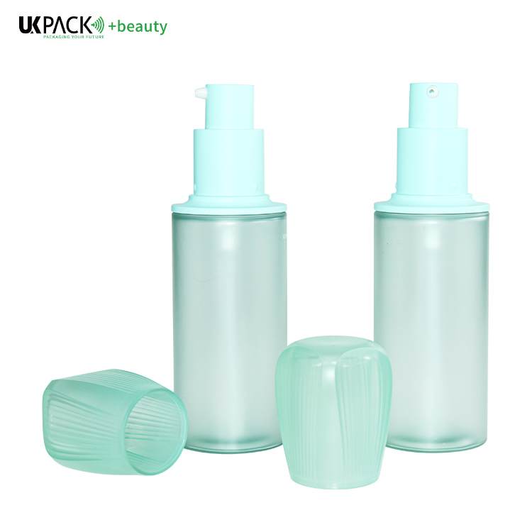 120ml Customized Color And Logo Essence Bottle Skin Care Packaging Lotion Pump Bottle UKL32B