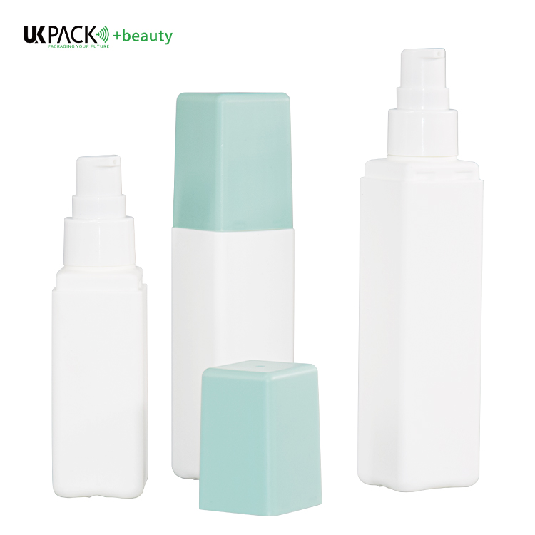 50ml / 75ml / 90ml HDPE Essence Bottle Skin Care Packaging Lotion Bottle UKL31
