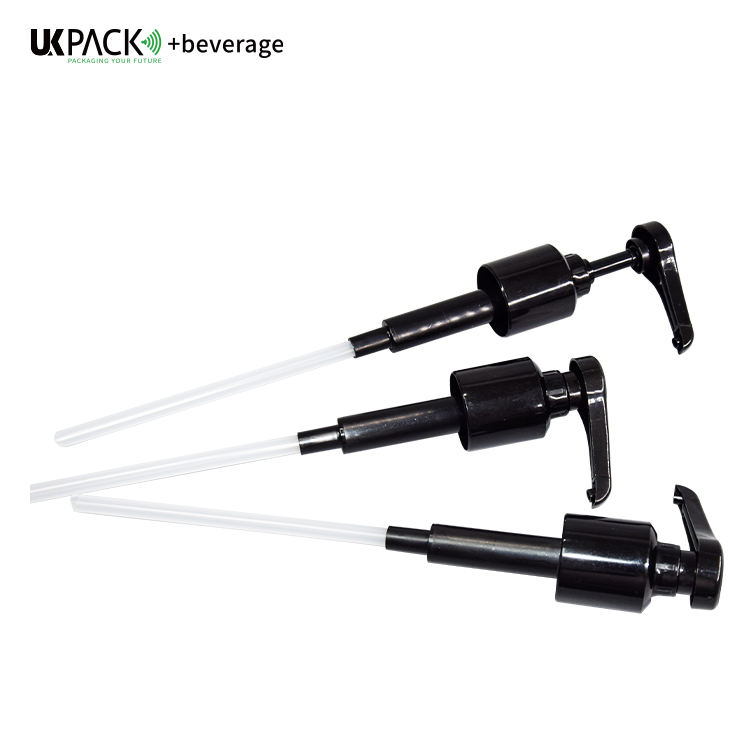 Food Grade PP 28-410  Syrup Pump For Coffee Juice Use 5ml 8ml 10ml Dosage