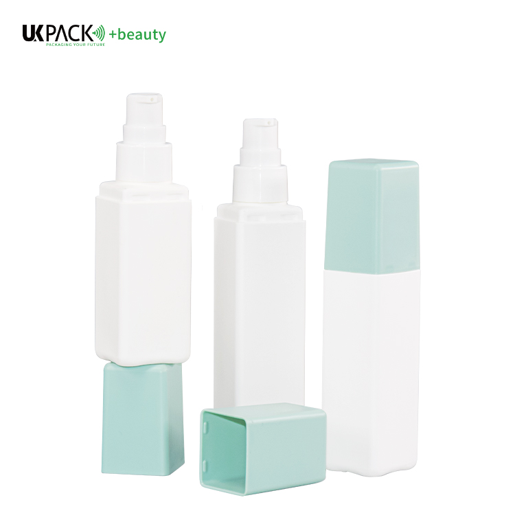 50ml / 75ml / 90ml HDPE Essence Bottle Skin Care Packaging Lotion Bottle UKL31