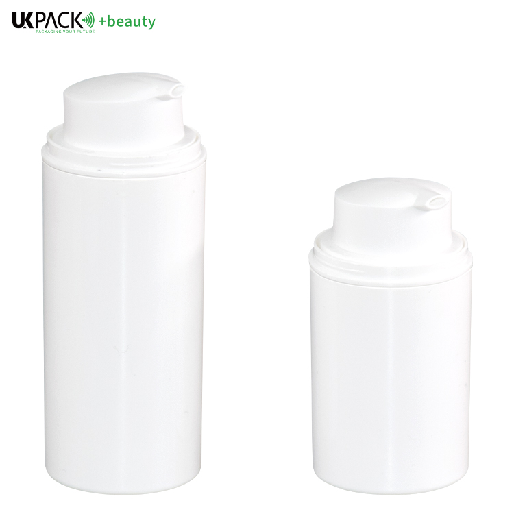 Plastic PP Airless Pump Bottles  50ml 80ml 100ml 120ml airless pump container
