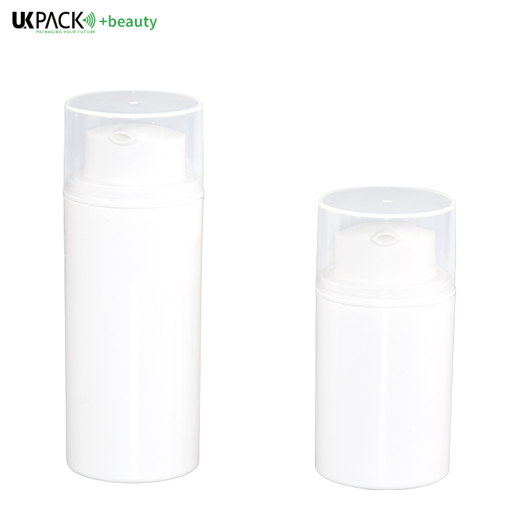 Plastic PP Airless Pump Bottles  50ml 80ml 100ml 120ml airless pump container