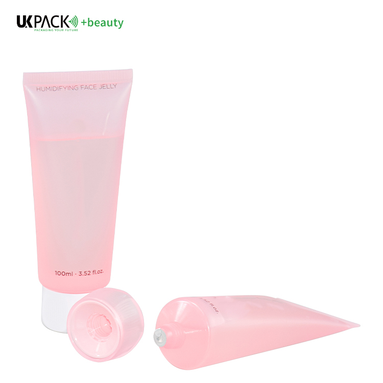 100ml  PET Cosmetic Skin Care Horse Bottle Shampoo Lotion Tube Packaging UKLT01