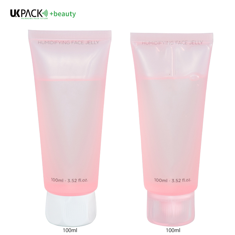 100ml  PET Cosmetic Skin Care Horse Bottle Shampoo Lotion Tube Packaging UKLT01