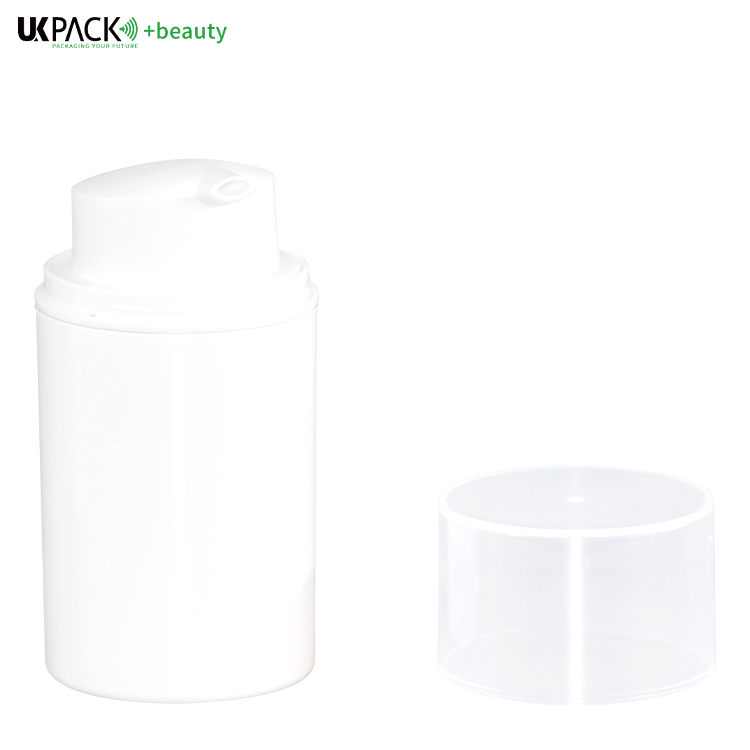 Plastic PP Airless Pump Bottles  50ml 80ml 100ml 120ml airless pump container