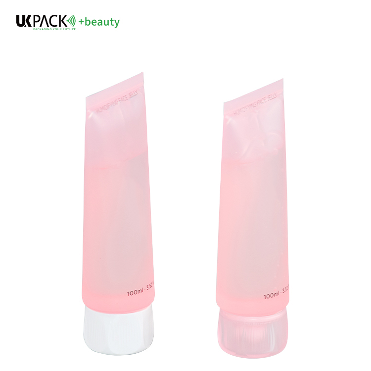 100ml  PET Cosmetic Skin Care Horse Bottle Shampoo Lotion Tube Packaging UKLT01