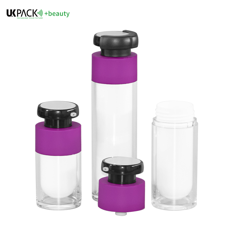 cosmetic packaging 15ml-30ml-50ml Double layer airless bottle