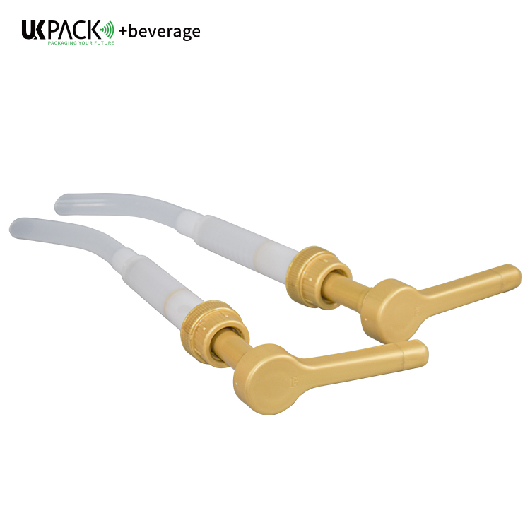 Gold Sauce Pumps for 64-90.4oz bottles Ketchup Pump