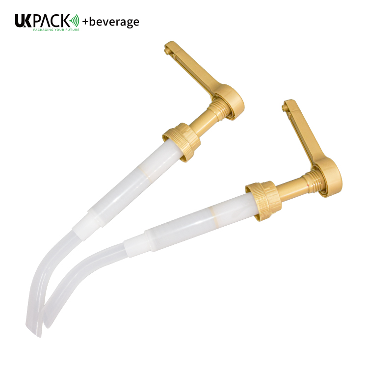Gold Sauce Pumps for 64-90.4oz bottles Ketchup Pump