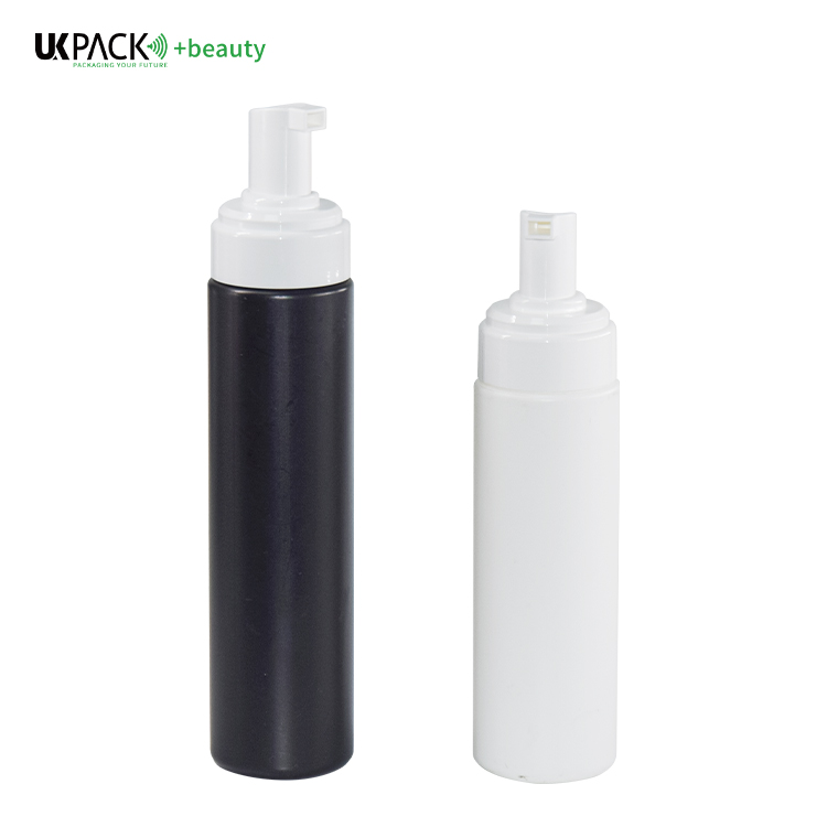 43mm All plastic foamer pump with 200ml and 250ml PE bottle Sustainable green packaging