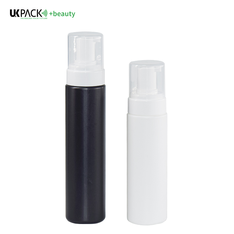 43mm All plastic foamer pump with 200ml and 250ml PE bottle Sustainable green packaging