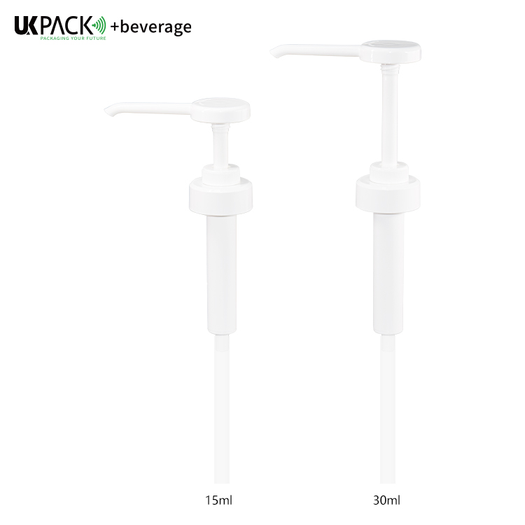 15cc 30cc Sauce Pump For Food grade material UKR30 38-400 smooth closure