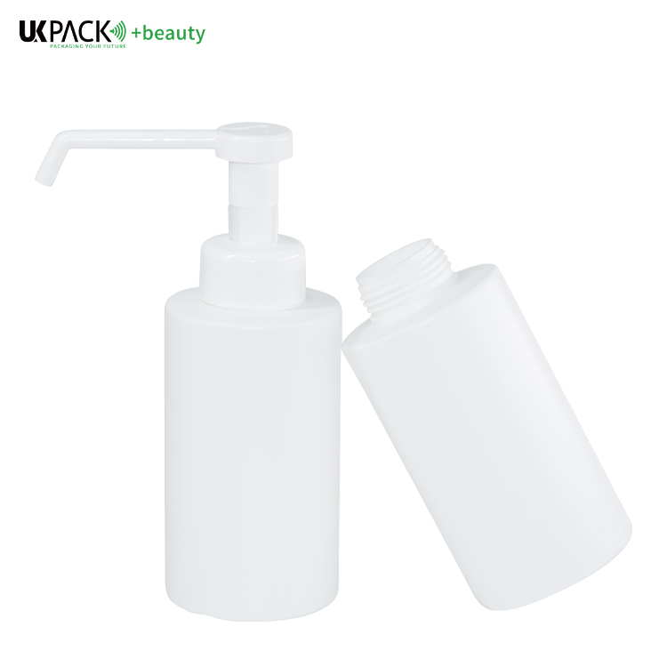 500ml HDPE Skin Care Packaging Foam Pump Bottle Customized Facial Cleanser Bottle UKF25