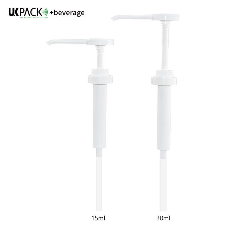 UKR30 43-400 smooth closure Sauce Dispenser Pump Condiment Pump 10cc 15cc 20cc 30cc