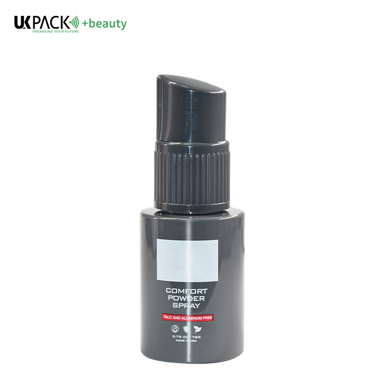 60ml / 80ml / 120ml  Skin Care PET Spray Pump Bottle Customized Color Powder Bottle UKP23