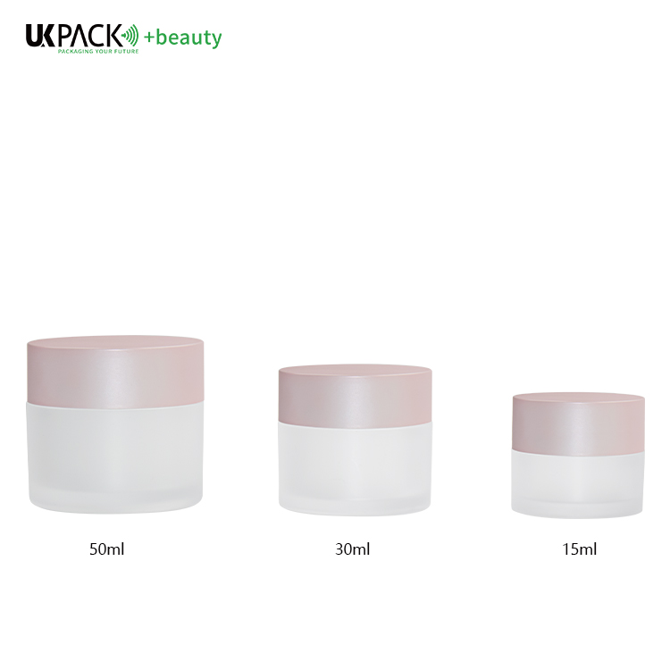 15g / 30g / 50g Customized Color PMMA Round Shape Cream Jar Mask Face Cream Jar UKC68